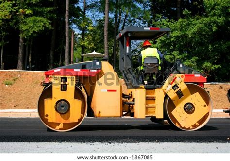 Heavy Road Construction Equipment Stock Photo Edit Now 1867085
