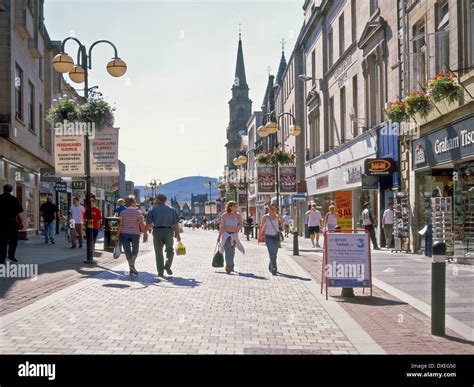 Inverness City Centre Main Street Shopping Areainvernessscottish