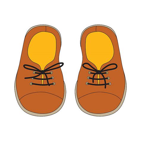 Royalty Free Sketch Childrens Sandals For A Boy Clip Art Vector Images