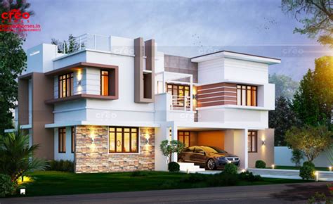 Myhouseplanshop 4 Bedroom Modern Style Beautiful Kerala House Design 1400