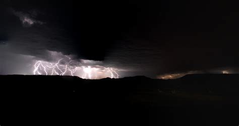 Lightning Storm Over Ashley Nation Forest 7853 × 4160 Rweatherfans