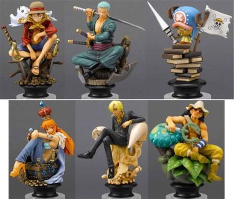 One piece chess piece collection want anime action figures. One Piece Chess Piece Collection Vol.1 Figure Set nami ...