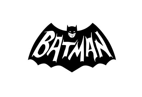 Retro Batman 60s Tv Series Logo Vinyl Decal Sticker