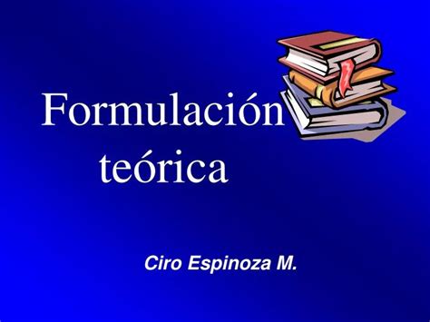 Ppt Formulación Teórica Powerpoint Presentation Free Download Id