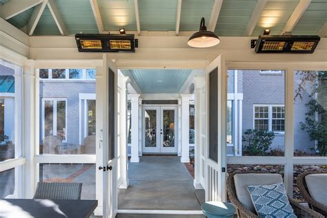 Breezeway Provides All Weather Access To Screened Porch And Koi Pond