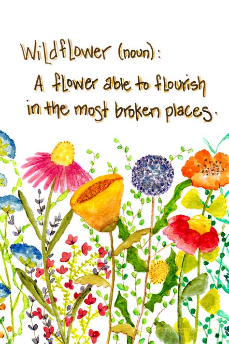 Flower Child Quotes Wild Flower Quotes Tropical Quotes Definition