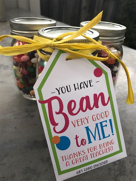 Youve Bean Good To Me Teacher Appreciation Jelly Bean Etsy Staff