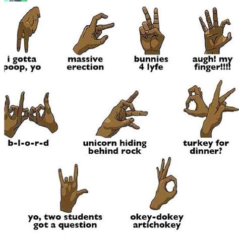 gang hand gestures meaning