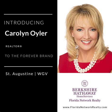 Berkshire Hathaway Homeservices Florida Network Realty Welcomes Carolyn