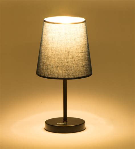 Lighto Flavors Small Table Lamp With Blue Shade By Lighto Online