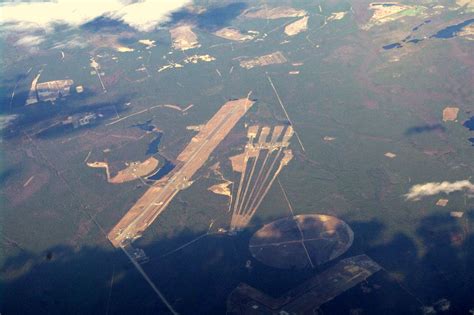 Naval Air Test Facility 13000 Ft Runway 5 Tracks Near Lakehurst Nj