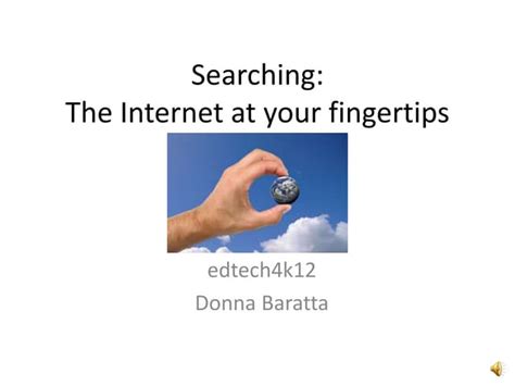 Effective Internet Research Ppt