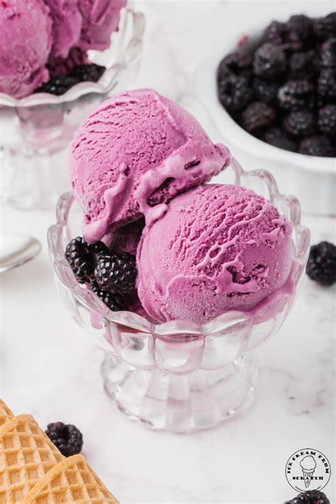Black Raspberry Ice Cream Ice Cream From Scratch