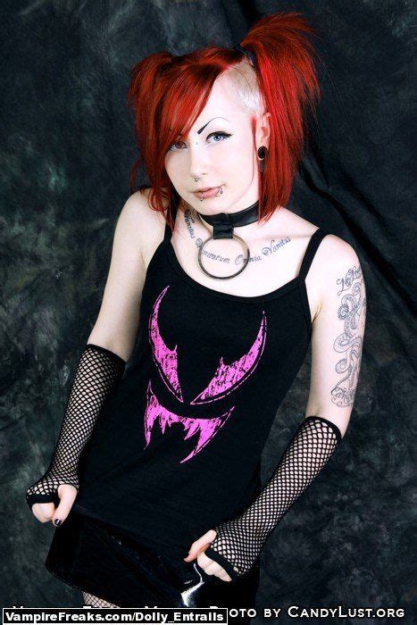 goth punk emo gothic models steampunk fashion emo cover up passion hair shirts
