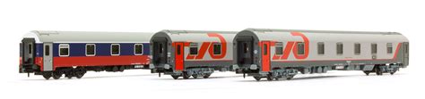 LS Models Set Of 3 Slipping Cars Of Moscow Nice Train EuroTrainHobby