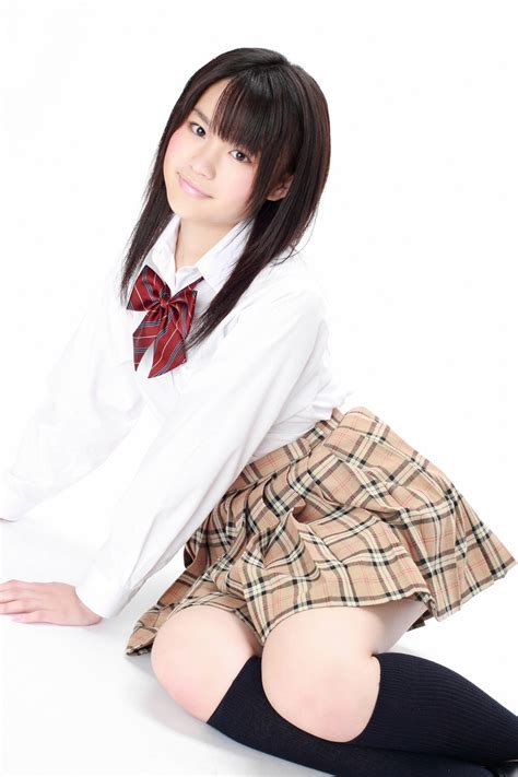 maki fukumi japanese cute idol sexy schoolgirl uniform part 2 photo ~ jav photo sexy girl