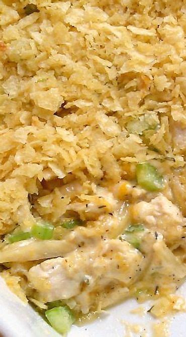 I add those sometimes.) next, cut off the top of three (or so) green onions… Hot chicken salad | Recipe | Chicken recipes, Food recipes, Hot chicken salads