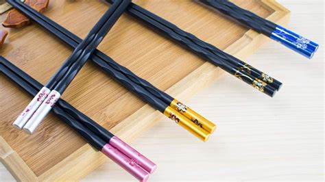 Real Chopsticks Chinese Set 4 Separate Charming Designs Available The