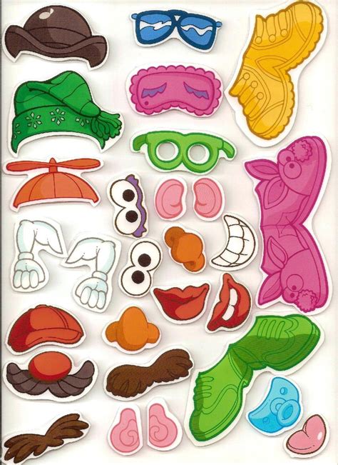 Library Of Mr Potato Head Body Parts Banner Library