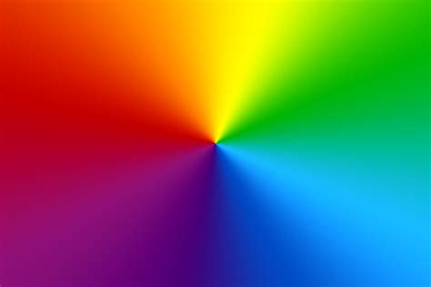Rainbow Colors Radial Gradient Psd Psdgraphics