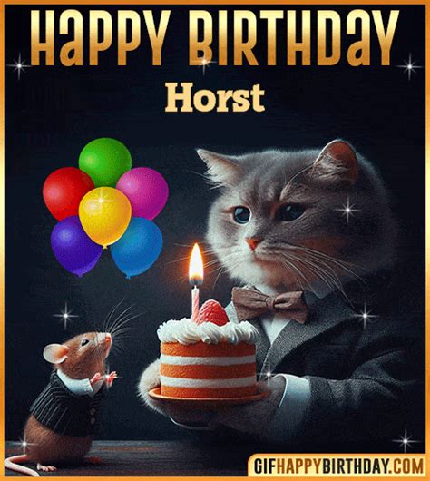Happy Birthday Horst  Images Funny 🎂