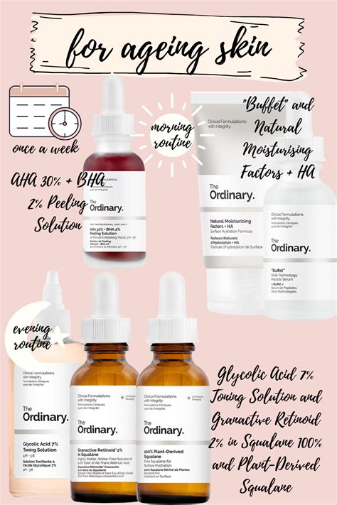 the ordinary skincare routine skin care and glowing claude