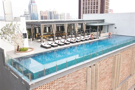 These infinity pools will have you looking out over the horizon of this metropolitan's skyline from a couple of hundred feet (at least 60 meters) above sea level. 5 Reasons to Stay at Hotel Stripes Autograph Collection in ...