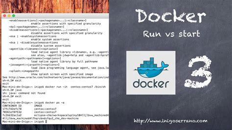 Every docker command can be broken down into 3 parts : Docker sencillo: run vs start en Español - YouTube