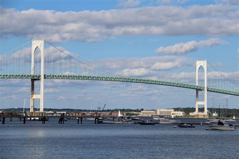 The Longest Swinging Bridge In Rhode Island Can Be Found In Newport