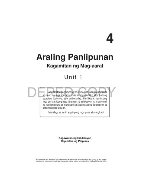 Grade 4 Araling Panlipunan Deped Gma Learning Resource Portal Vrogue