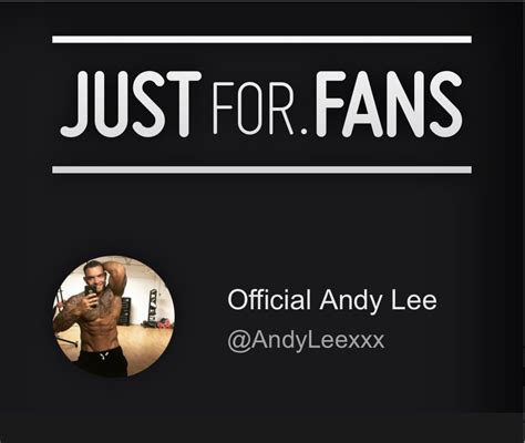 Official Andy Lee Team Andy On Twitter Check Out My Fgwouuounp For All Of My