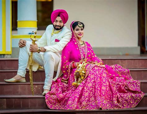 Indian Wedding Couple Punjabi