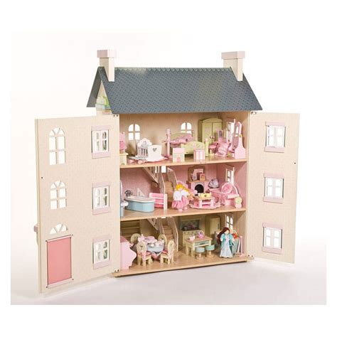 Cherry Tree Dolls House With Furniture Open • Hibba Toys