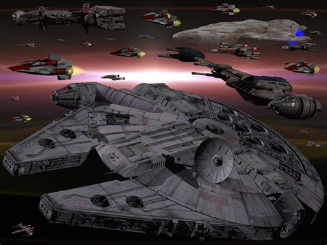 Millenium Falcon Star Wars Wallpaper 3951841 Fanpop