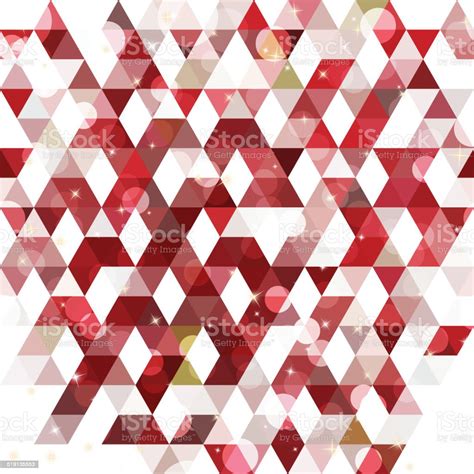 Pattern Of Geometric Shapes Colorful Mosaic Backdrop Geometric Retro