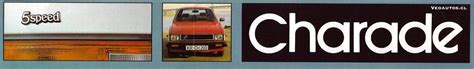 Daihatsu Charade G20 5 Puertas Ficha De Producto Chile 1982 VeoAutos Cl