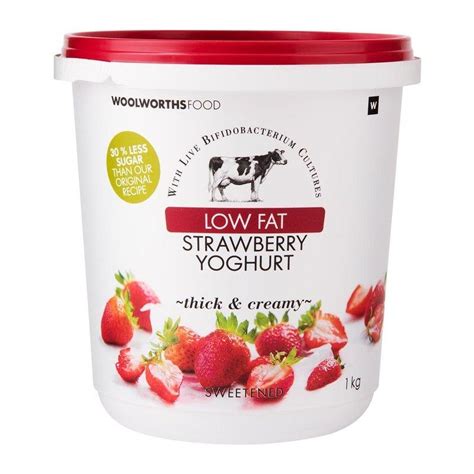 Low Fat Strawberry Yoghurt 1 Kg Airnderrand