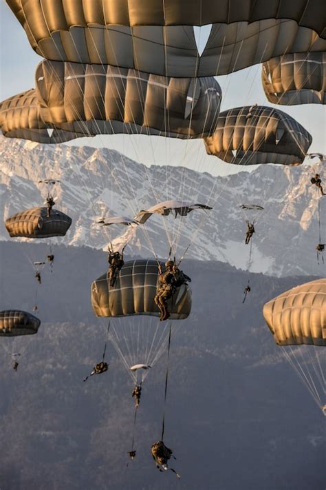 Face Of Defense Paratrooper Makes First Jump In More Than 30 Years U