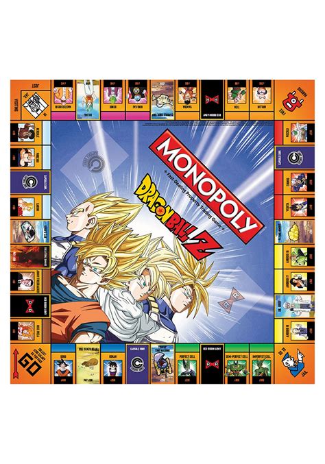 Monopoly Dragon Ball Z Board Game