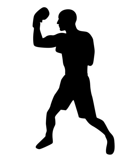 Free Images Silhouette Boxer Emblem Fight Icon Man Action