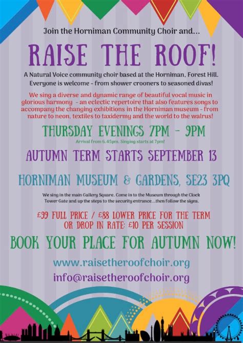 Raise The Roof Choir Choir In London United Kingdom Choralnation