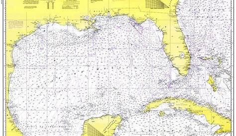 gulf water depth chart