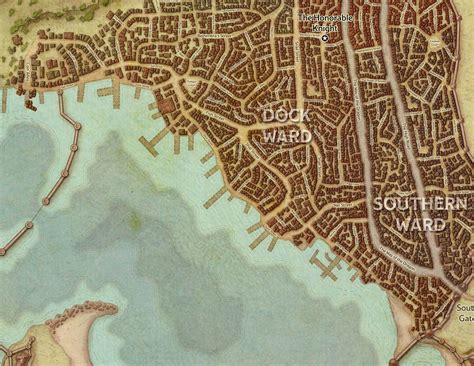 5e Waterdeep Dragon Heist Map