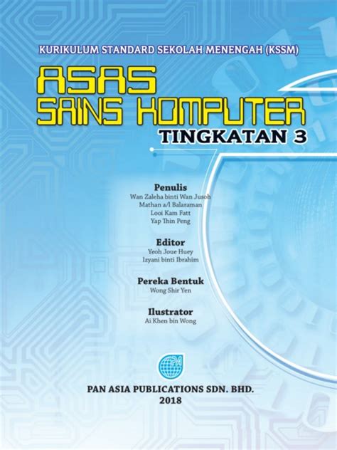 Sertai telegram channel buku teks digital malaysia. Buku Teks Asas Sains Komputer Tingkatan 3 Anyflip