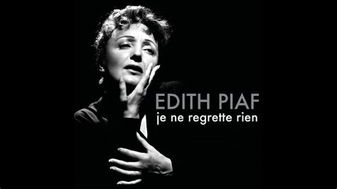 Edith Piaf Non Je Ne Regrette Rien Official Instrumental Hd Enhanced Sound 2023 Youtube