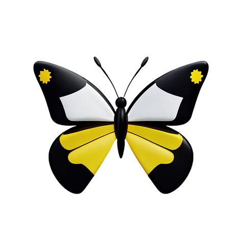 Butterfly 3d Icon Illustration 28213266 Png