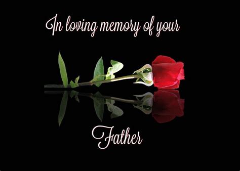 In Loving Memory Of Your Dad Father Sympathy Card Ad Sponsored