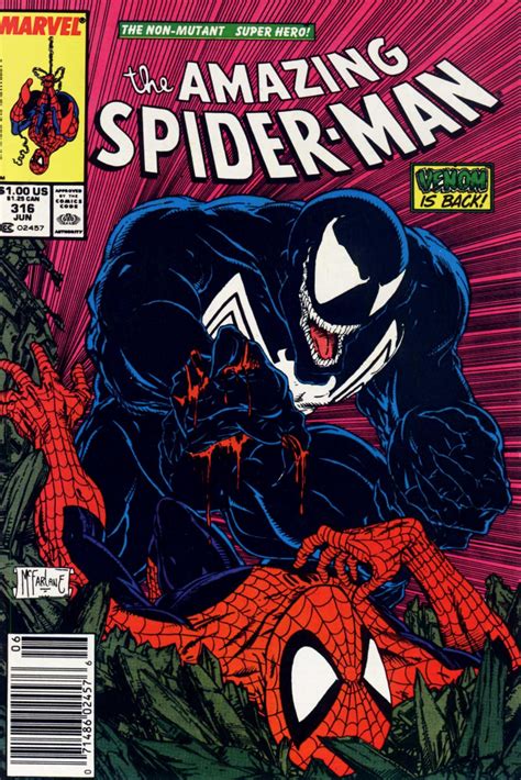 Amazing Spider Man Issue No 316 Venom Looking Menacing What Can Say