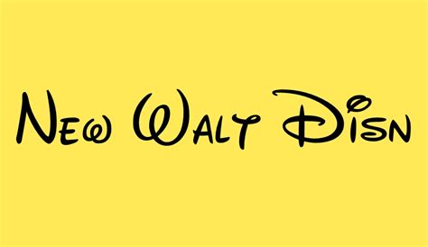 New Waltograph Walt Disney Free Font