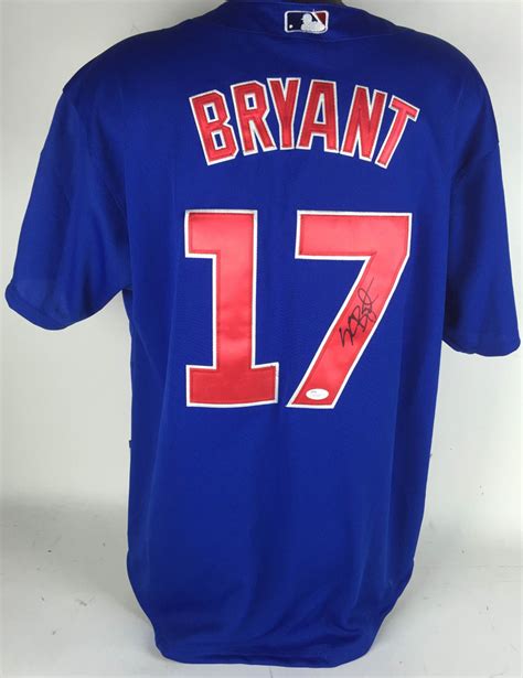 All the best chicago cubs gear and collectibles are at the lids cubs store. Lot Detail - Kris Bryant Signed Chicago Cubs Jersey (JSA)